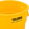 Global Industrial 55 Gallon Garbage Can, Yellow 240464YL - alternate 4
